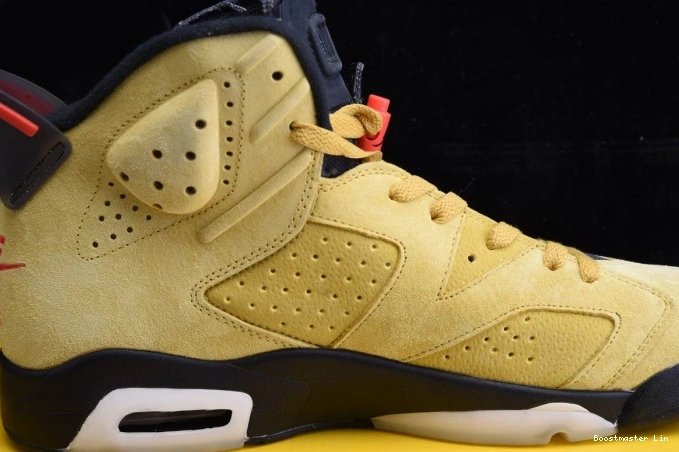 Boostmaster lin JORDAN X YELLOW AIR 6 CN1084-300 TRAVIS SCOTT 0819